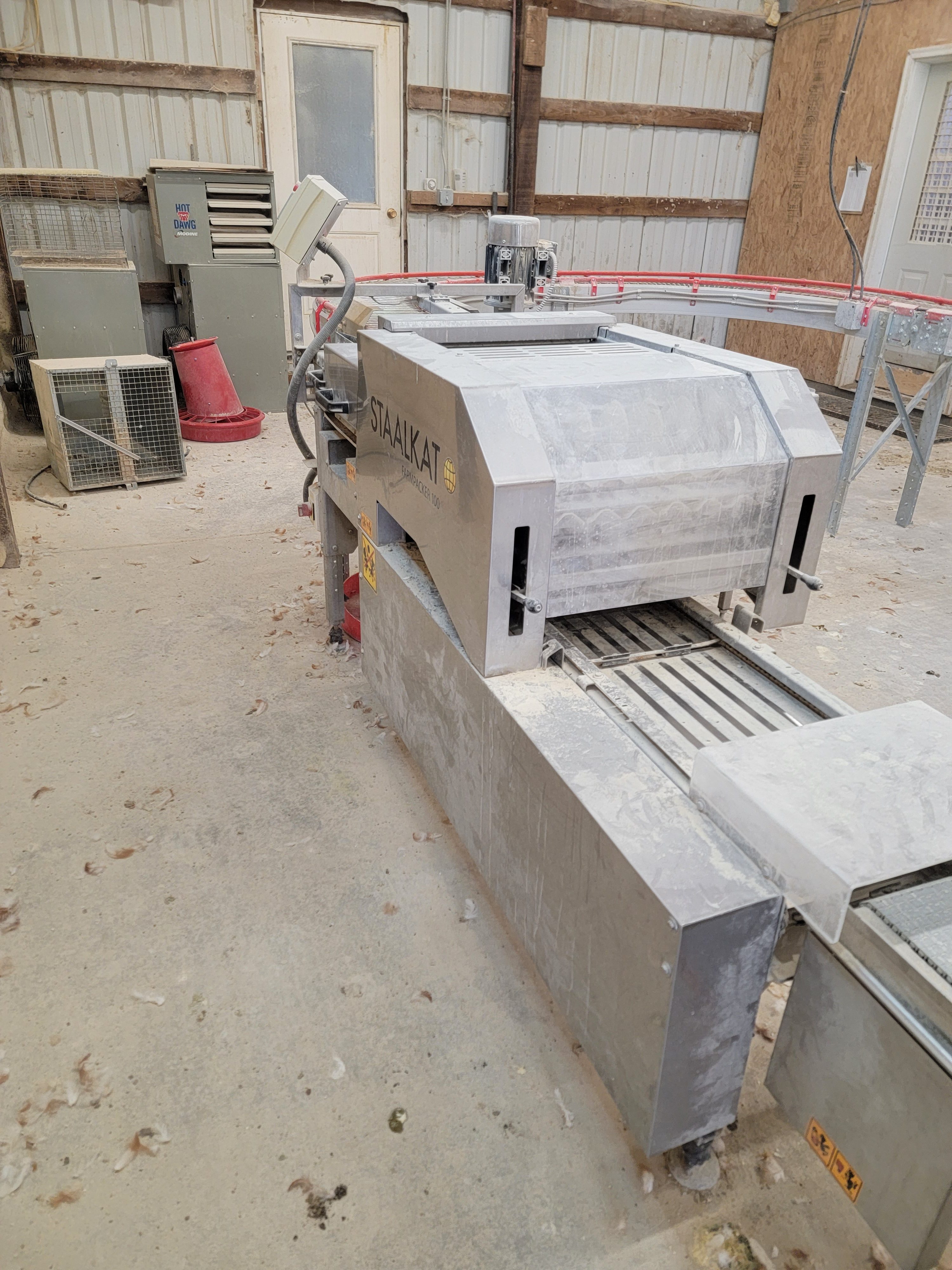 Sanovo Staalkat 100 cph Farmpacker and Stacker